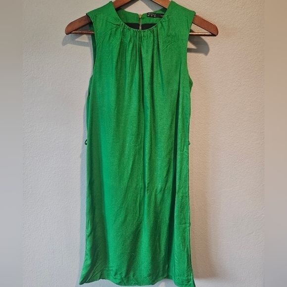 Zara Dresses & Skirts - Zara Basic Women's XS Dress Mini Green